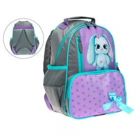 Рюкзак школьный, 37 х 26 х 13 см, эргономичная спинка, calligrata орт