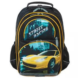 Рюкзак школьный, calligrata, 36 х 23 х 13 см, эргономичная спинка,