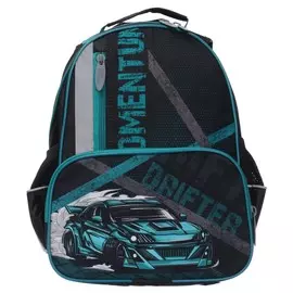 Рюкзак школьный, 37 х 26 х 13 см, эргономичная спинка, calligrata орт