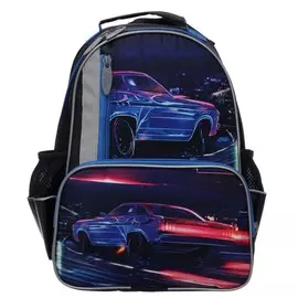 Рюкзак школьный, 37 х 26 х 13 см, эргономичная спинка, calligrata орт