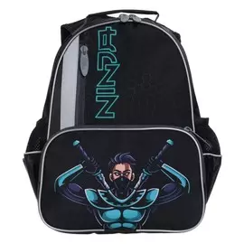 Рюкзак школьный, 37 х 26 х 13 см, эргономичная спинка, calligrata орт