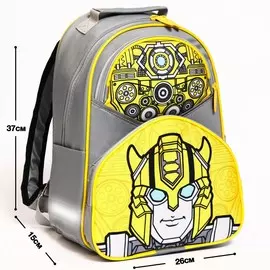 Рюкзак школьный эргонм.спинка а 37*26*17 трансформеры