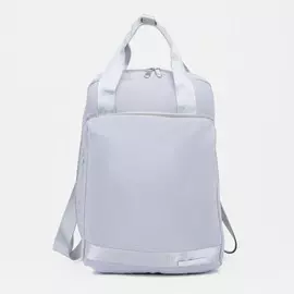 Рюкзак-сумка на молнии, цвет серый