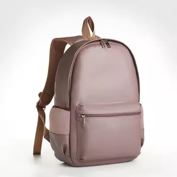 Рюкзак женский из искусственной кожи на молнии textura, цвет серый