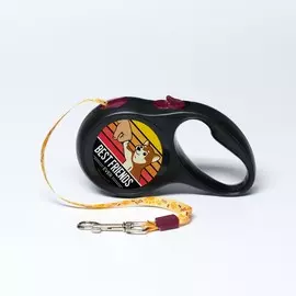 Рулетка для собак best friends ever 5 м, вес животного до 12 кг