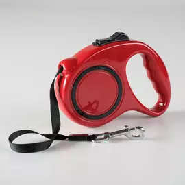 Рулетка эргономичная, 3 м, до 11.5 кг, красная