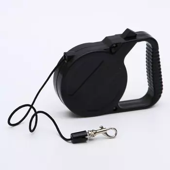 Рулетка малая эконом, 3 м, до 18 кг, черная