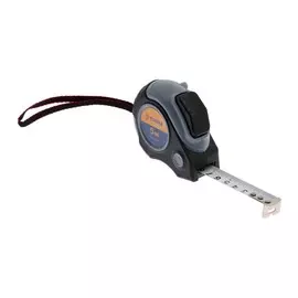 Рулетка тундра, двухкомпонентный корпус, 5 м 19 мм