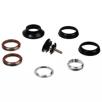 Рулевая колонка dream bike 1-1/8, алюминий + сталь, безрезьбовая, промышленный подшипник, полуинтегрированная