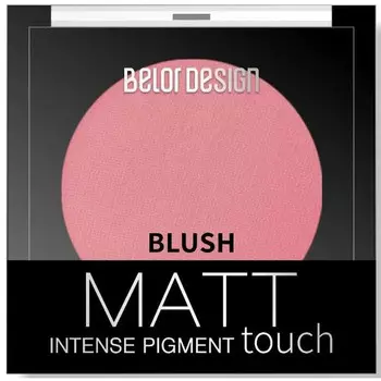 Румяна для лица Belor Design Matt Touch