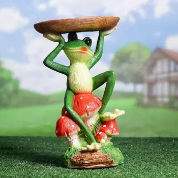 Садовая фигура - поилка из полистоуна