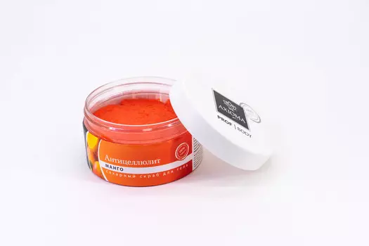 Сахарный скраб "антицеллюлит" манго