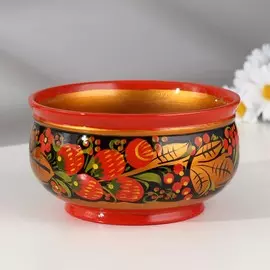 Салатник, 15х7 см, 600мл, хохлома