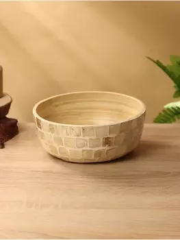 Салатник, 19.519.58 см, бамбук