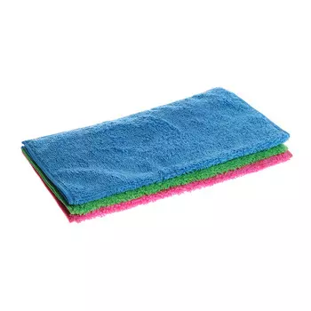Салфетка из микрофибры, 30 х 30 см, набор 3 шт
