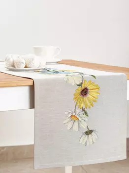 Салфетка "Ромашки", 35х100 см