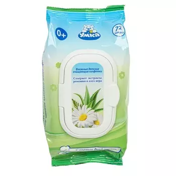 Салфетки 0+ Заботливая мама 112803-UM