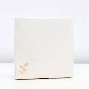 Салфетки бумажные sima-land home олива веточка, 33х33, 3 слоя, 20 шт