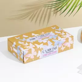 Салфетки бумажные в коробке