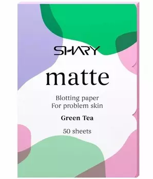 Салфетки Матирующие для лица для проблемной кожи 12г