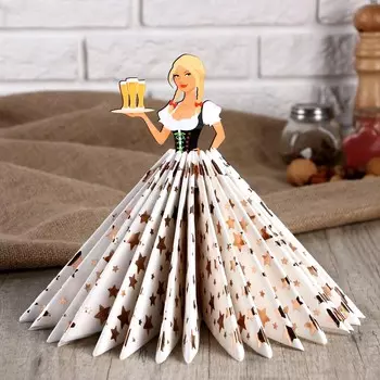 Салфетница деревянная