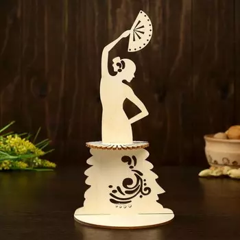 Салфетница деревянная