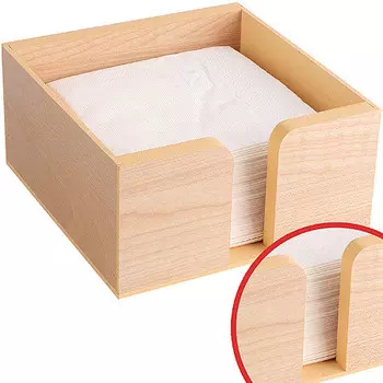 Салфетница бежевая (х50)