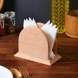 Салфетница деревянная