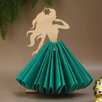 Салфетница деревянная