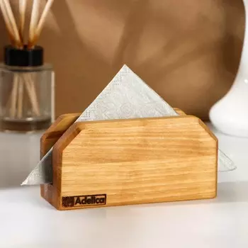 Салфетница деревянная adelica