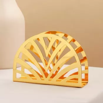 Салфетница mercy, 1393 см, золотистая