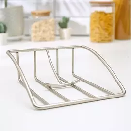 Салфетница с держателем доляна, 7×19×18 см, нержавеющая сталь