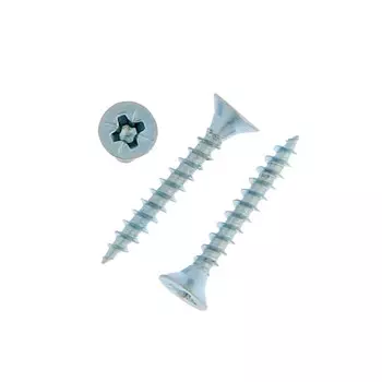 Саморезы универсальные тундра krep 3.5x25 мм, цинк, 23 шт.