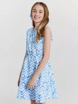 Сарафан для девочек с принтом