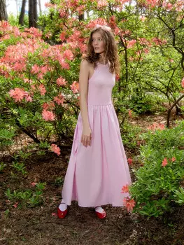 Сарафан женский розовый