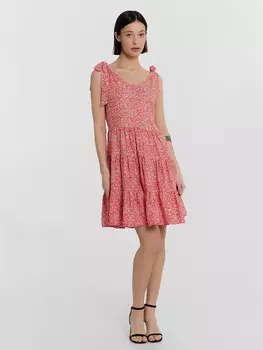 Сарафан женский с цветочным принтом