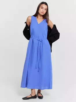 Сарафан женский синий