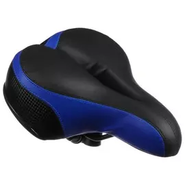 Седло dream bike комфорт, цвет синий