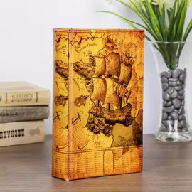 Сейф-книга дерево кожа