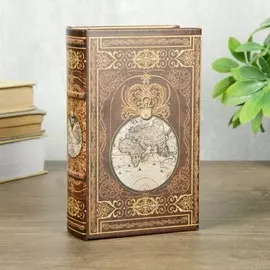 Сейф-книга дерево кожзам