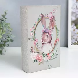 Сейф-книга дерево кожзам