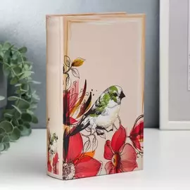 Сейф-книга дерево кожзам