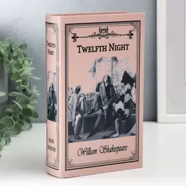 Сейф-книга дерево кожзам