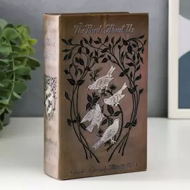 Сейф-книга дерево кожзам