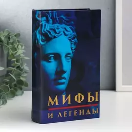 Сейф-книга дерево, кожзам