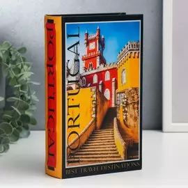 Сейф-книга дерево кожзам