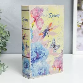 Сейф-книга дерево кожзам