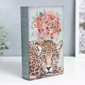 Сейф-книга дерево кожзам