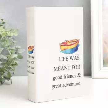 Сейф-книга дерево кожзам