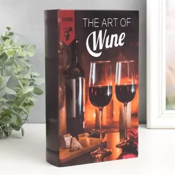 Сейф-книга дерево кожзам